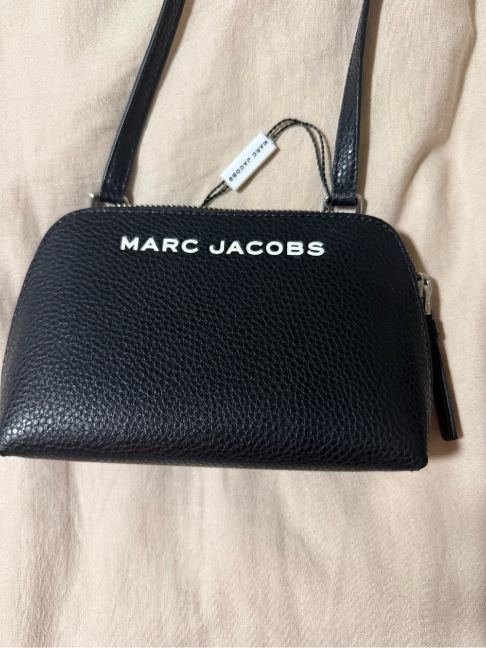 MARC JACOBS 🖤 Black Pebbled Leather Crossbody Bag 🤍 NWT